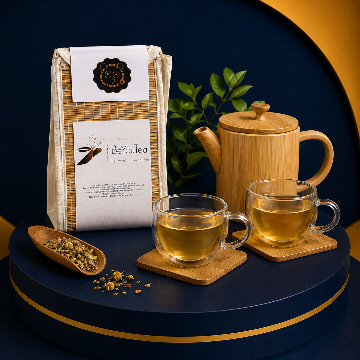 Wellness Hamper (Bamboo + Herbal Teas)