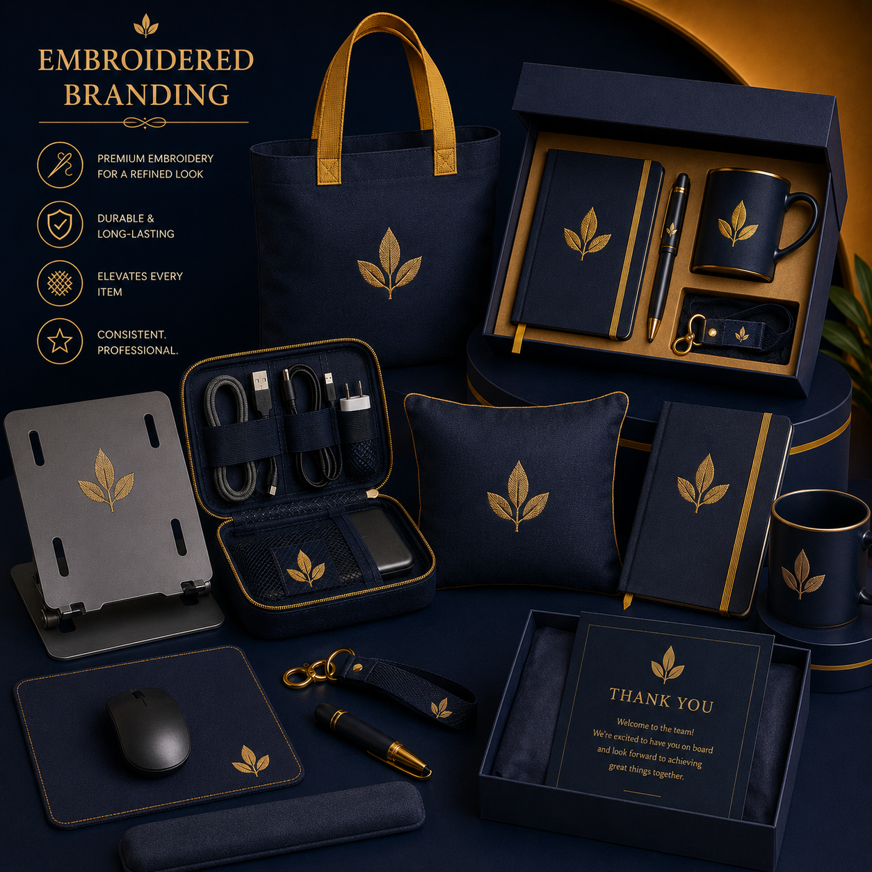 Embroidered Branding