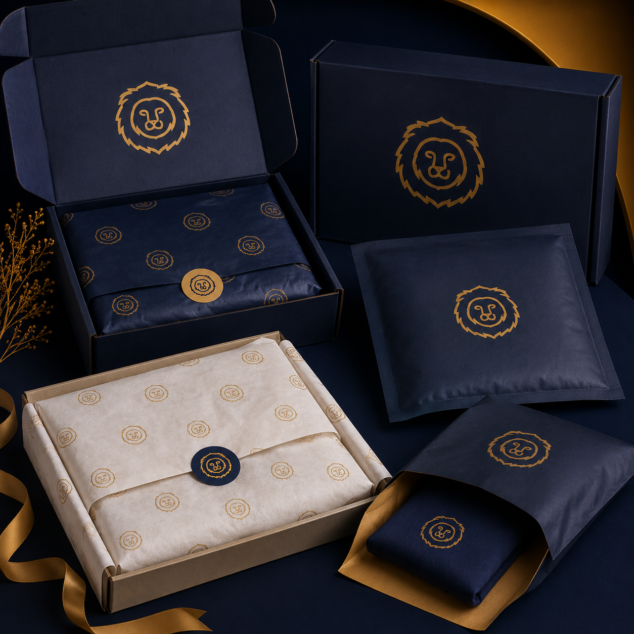 Tissue Wrapping & Branded Mailers